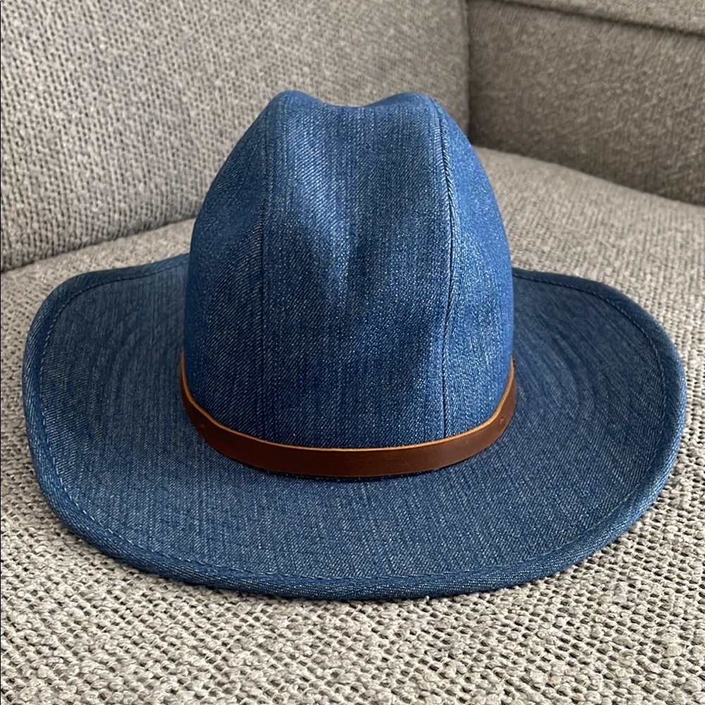 BRIXTON Denim Cow Boy Hat